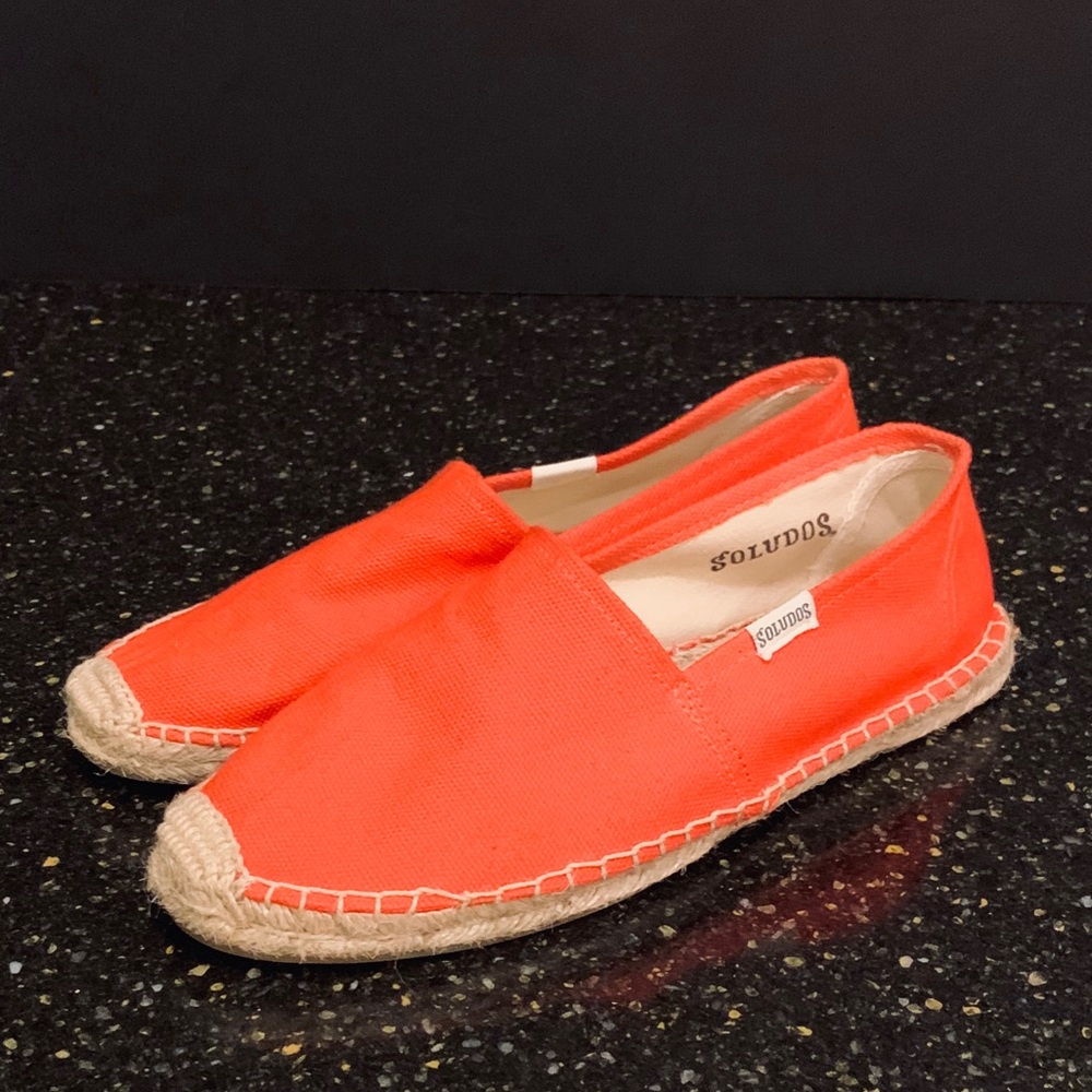 Saludos Orange Espadrilles